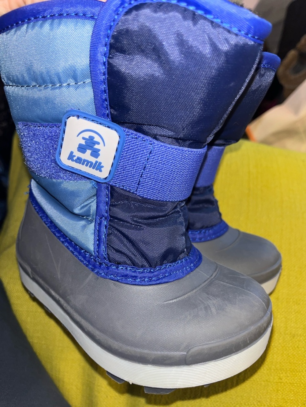 Kamik snowbug 7 Royal and Navy Blue Snow Boots